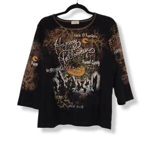 Vintage Y2k Pumpkin Halloween Goth Emo All Over AOP Double Sided Cactus XL